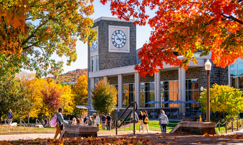 D-Hall on a fall day