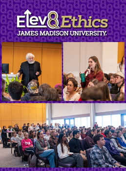 Photo of group of students participating in Ethics Forum
