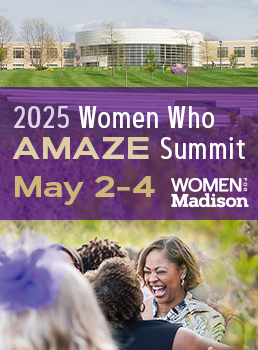 2025 Women Who AMAZE Summit May 2-4, women laughing