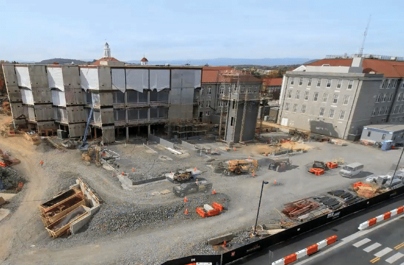 Time-lapse video of Carrier Library Renovation
