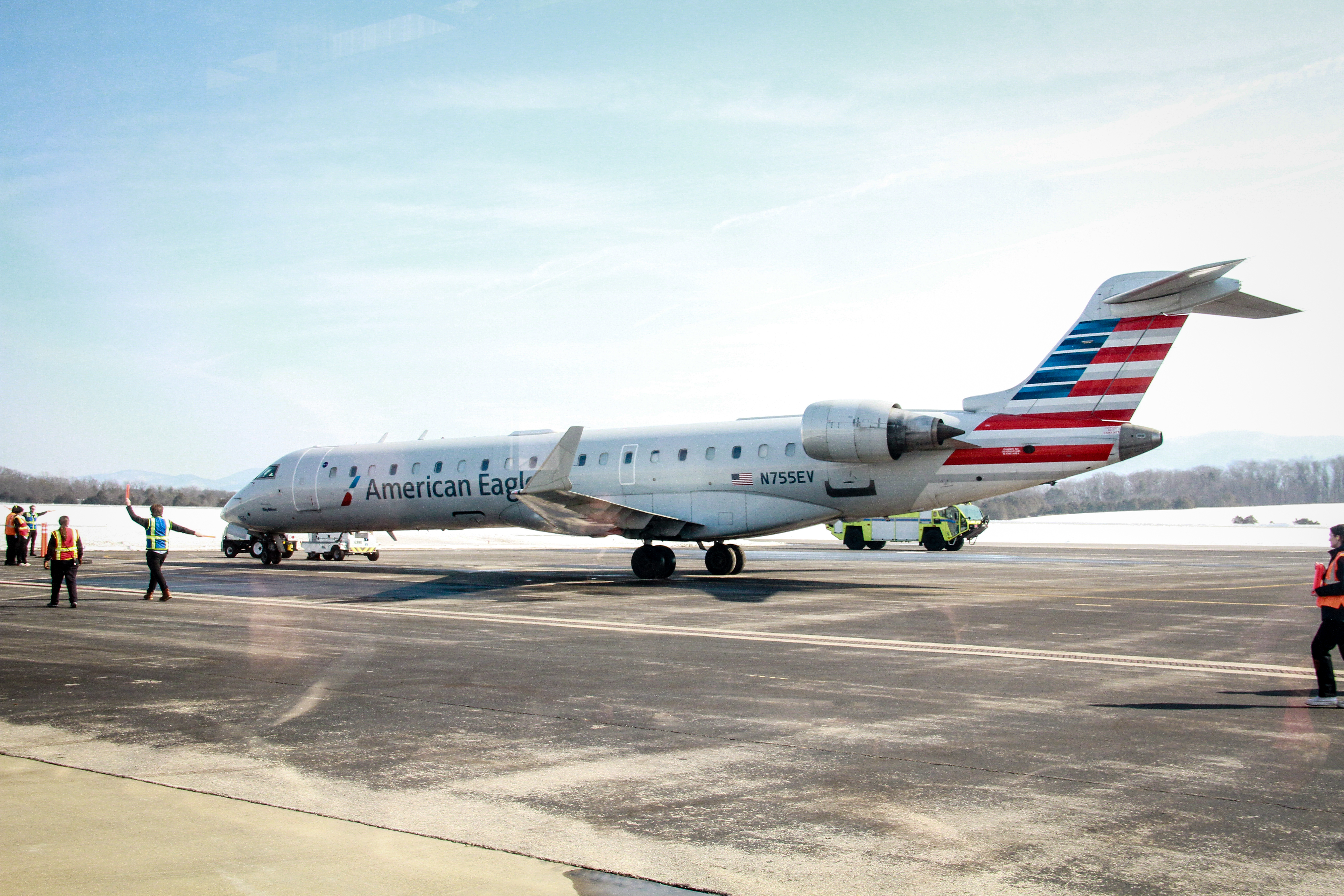 American Airlines plane