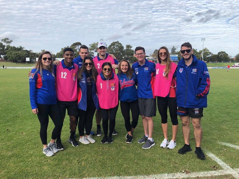 Price with fellow West Perth trainers
