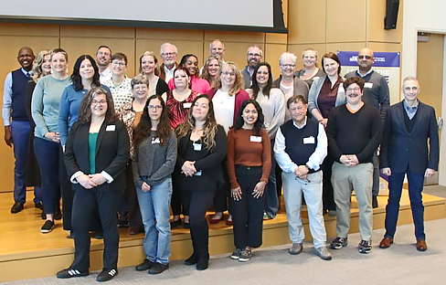 a group of posed people