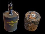 Mi6A1 mine, new and old