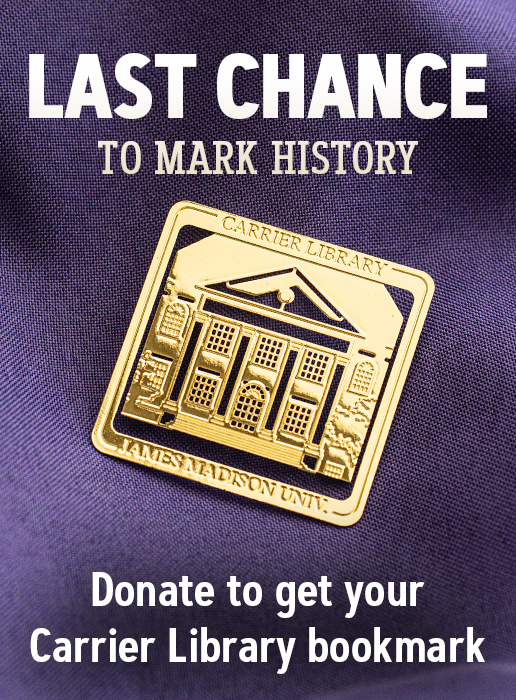 Last Chance to Mark History; Donate to get your Carrier Library Bookmark