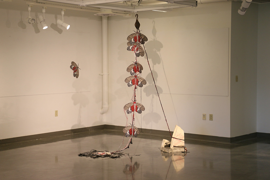 lantern fly sculpture