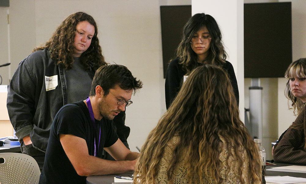 Morgan conducts workshop