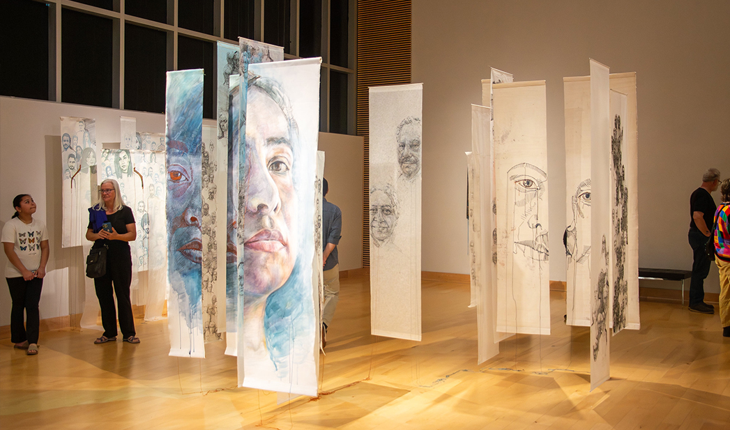 Behnaz Ghasempour's MFA thesis exhibition
