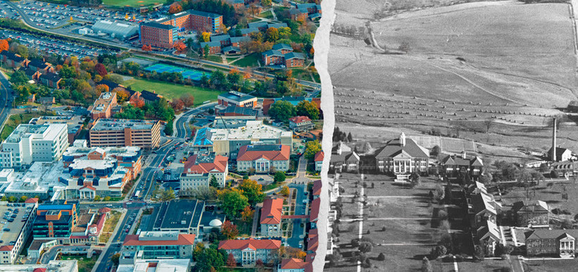 Campus Then and Now