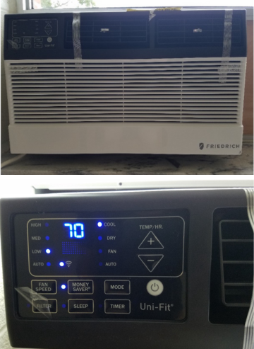 Village and Lake Window Unit Controls