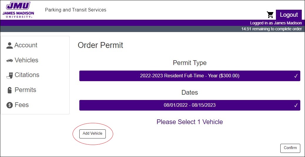 add vehicle
