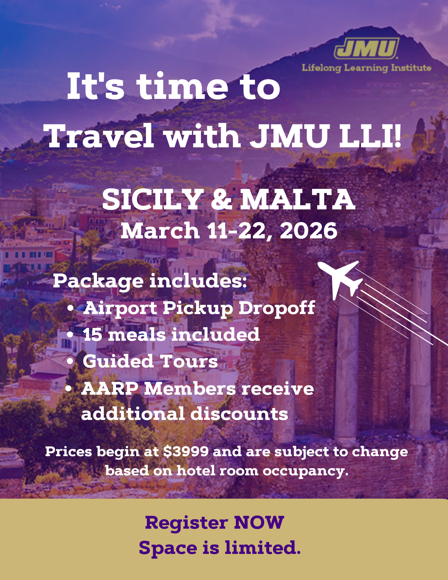 Sicily and Malta flyer 2026