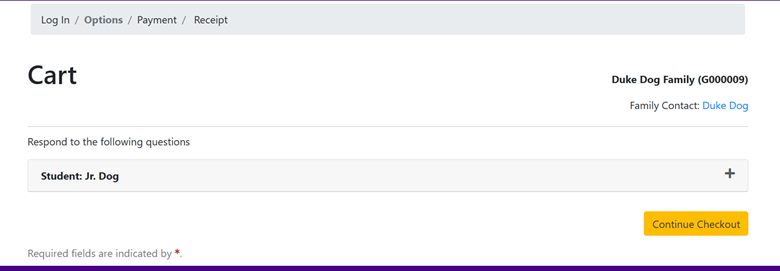 Additional Questions Screenshot