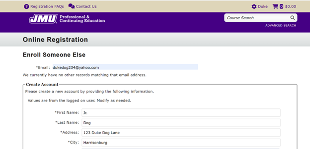 Confirm and Continue