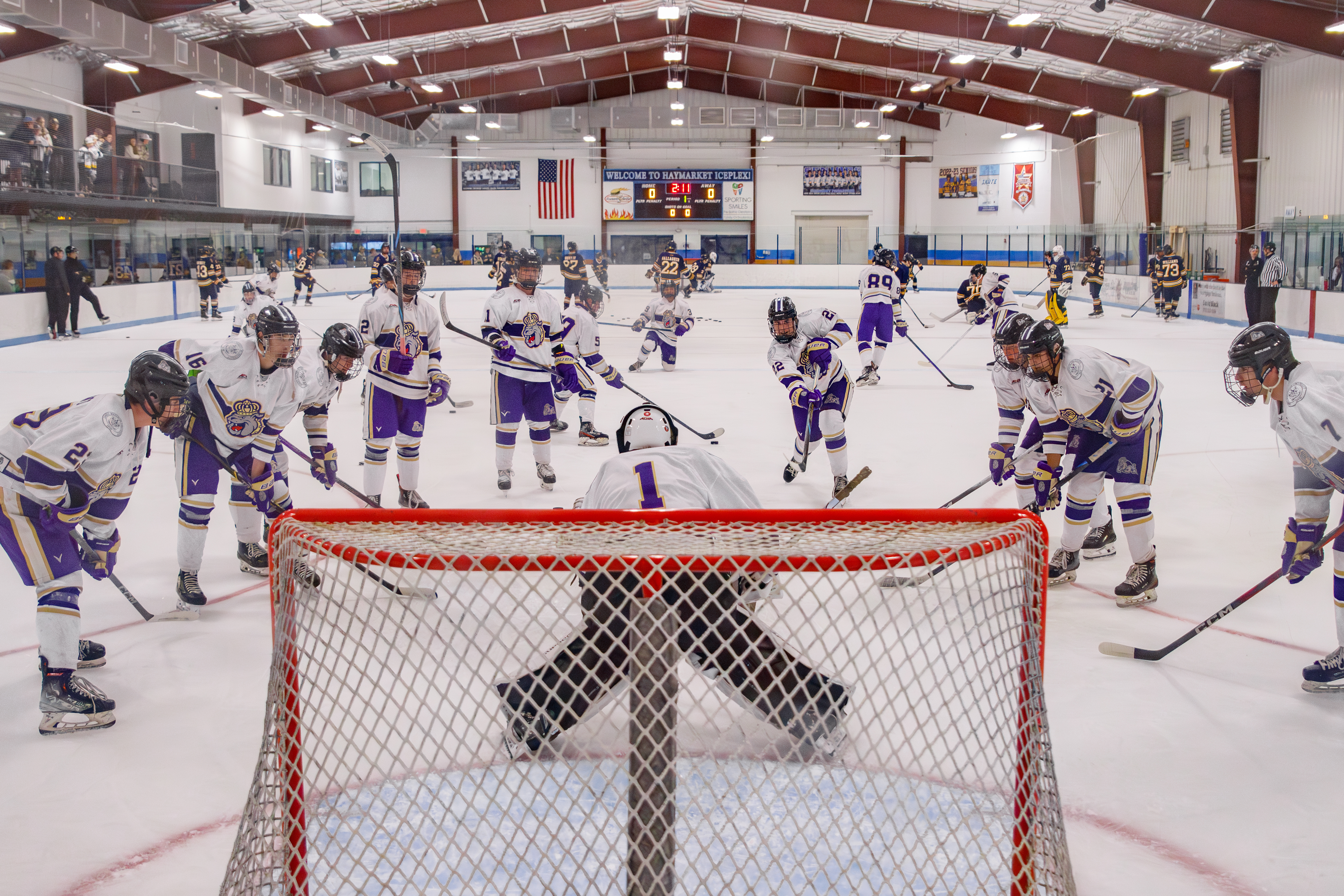 club ice hockey team photo
