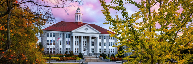 Wilson Hall in autumn