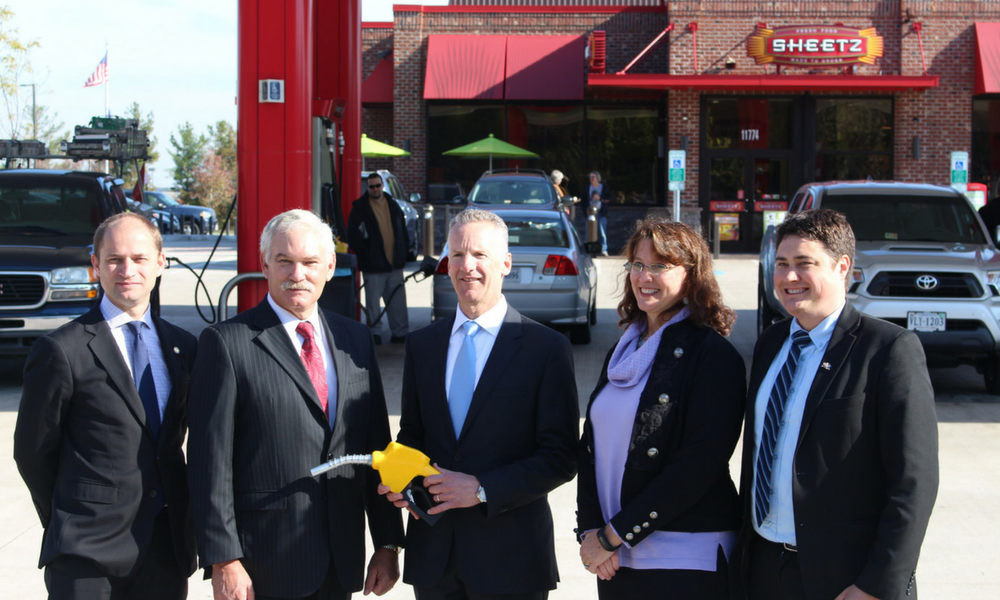 Virginia Clean Cities celebrates new biofuel installation at Sheetz station in Manassas  
