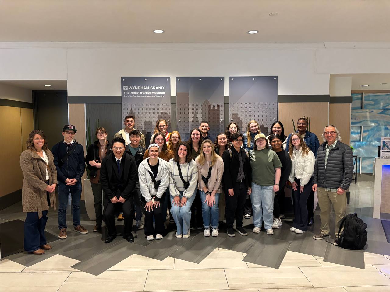 Students at the National Conference on Undergraduate Research (NCUR) 2025 in Pittsburgh, PA