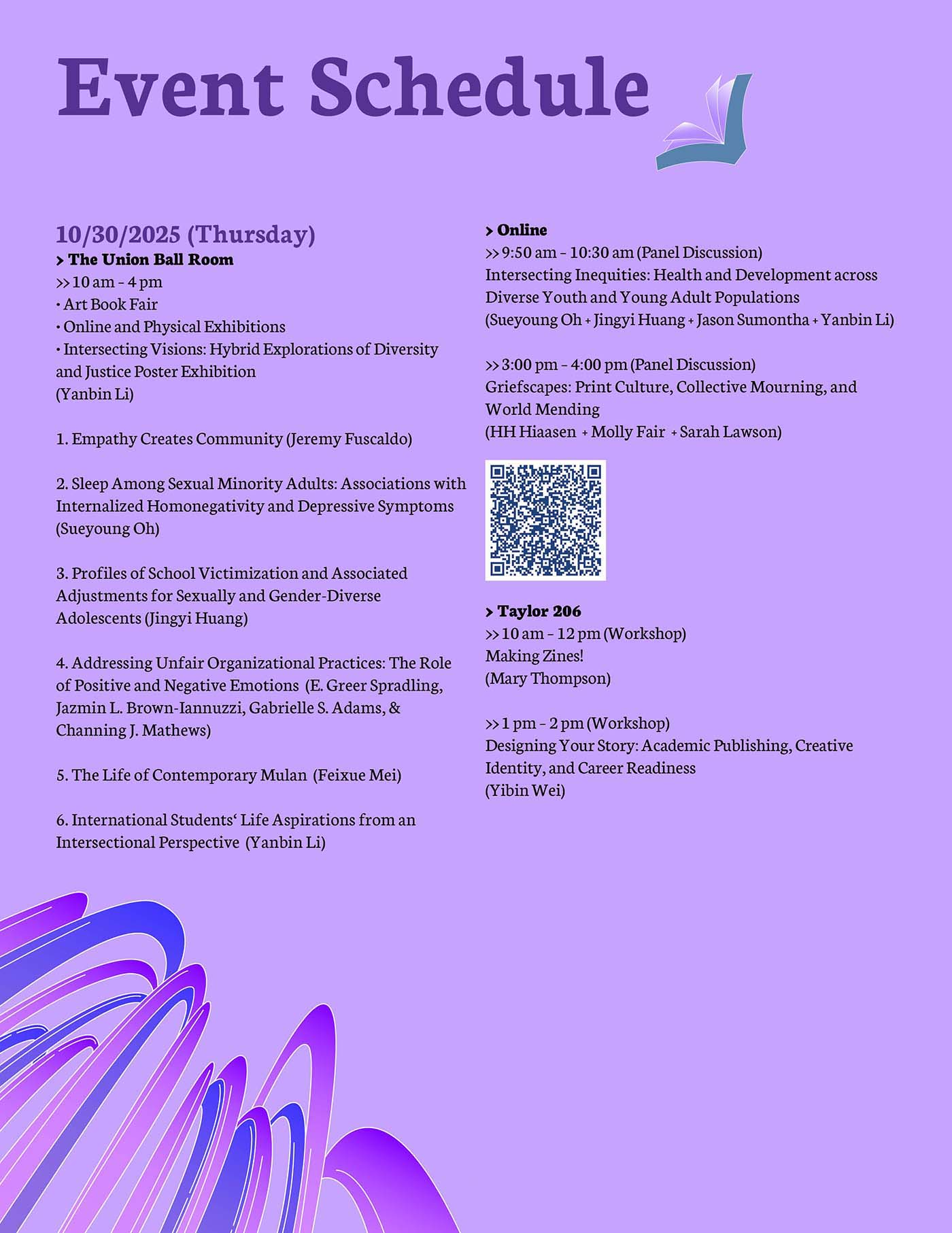 boundless bound events schedule part 2