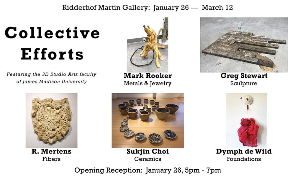 Collective Efforts exhibition poster