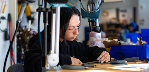 industrial design student