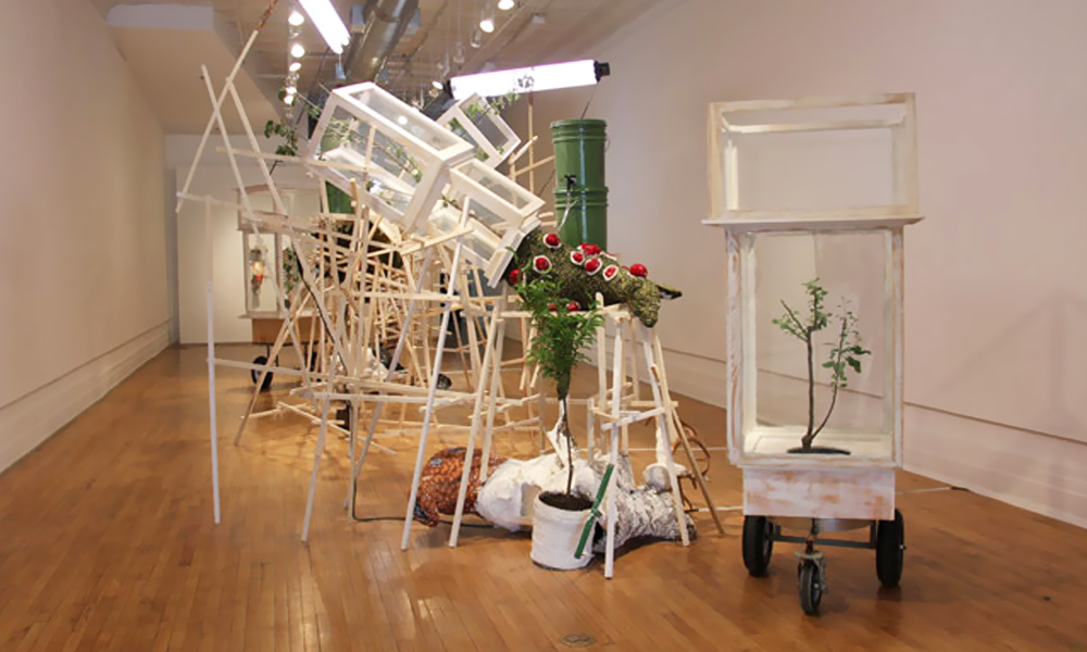 sculpture installation