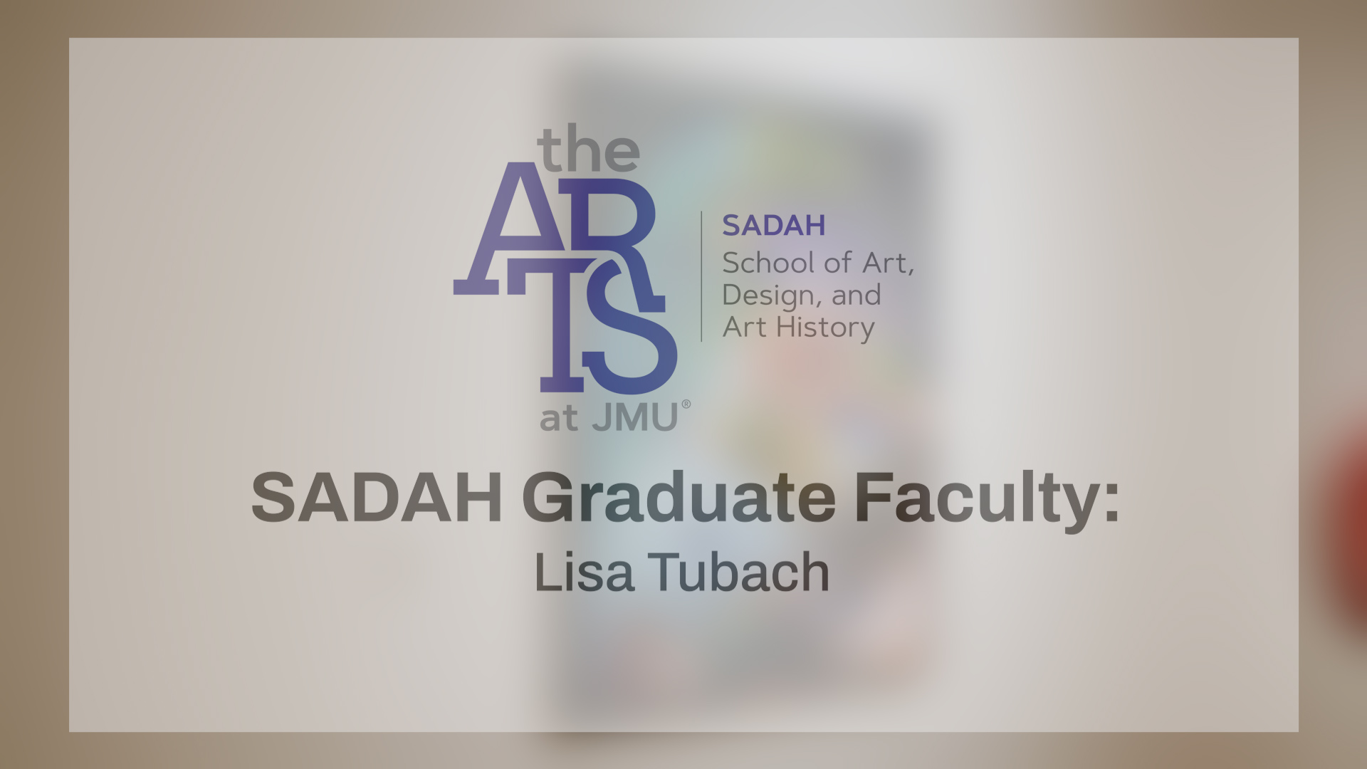 Graduate Faculty Advice Tubach