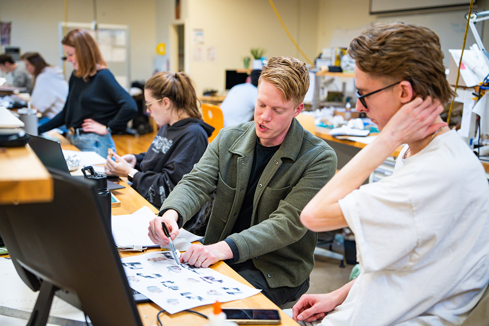 instructor with student