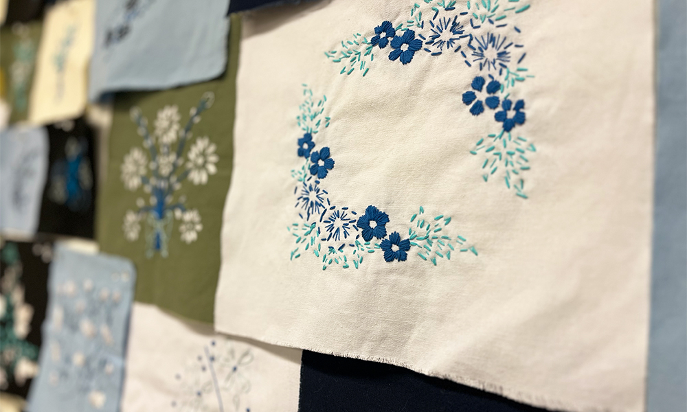 fibers student work