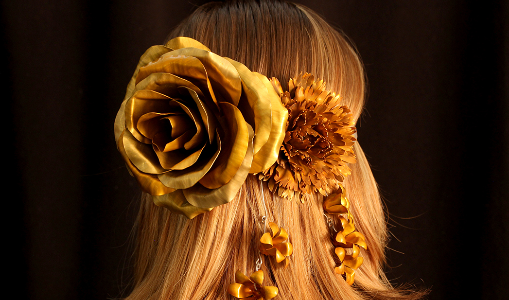 metal hair piece