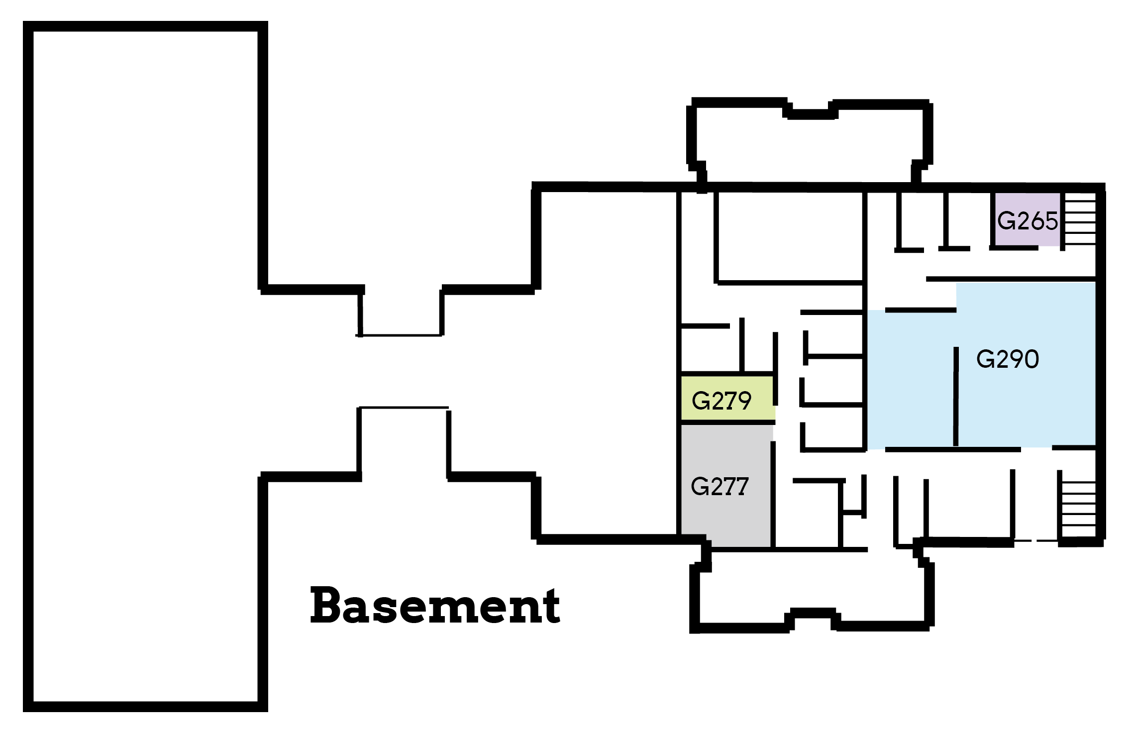 Harrison basement diagram