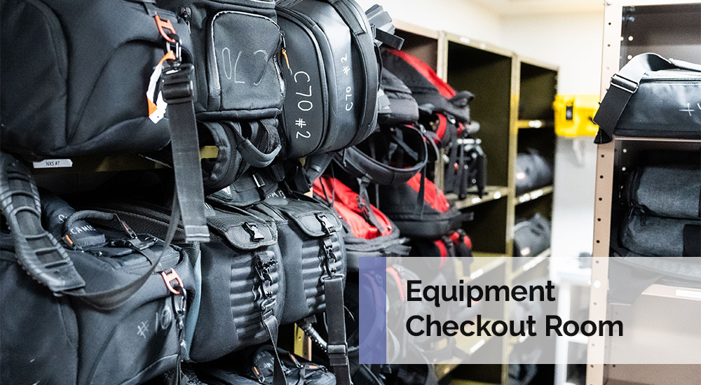 SMAD Equipment Checkout Room