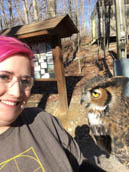 hokanson with briscoe the owl