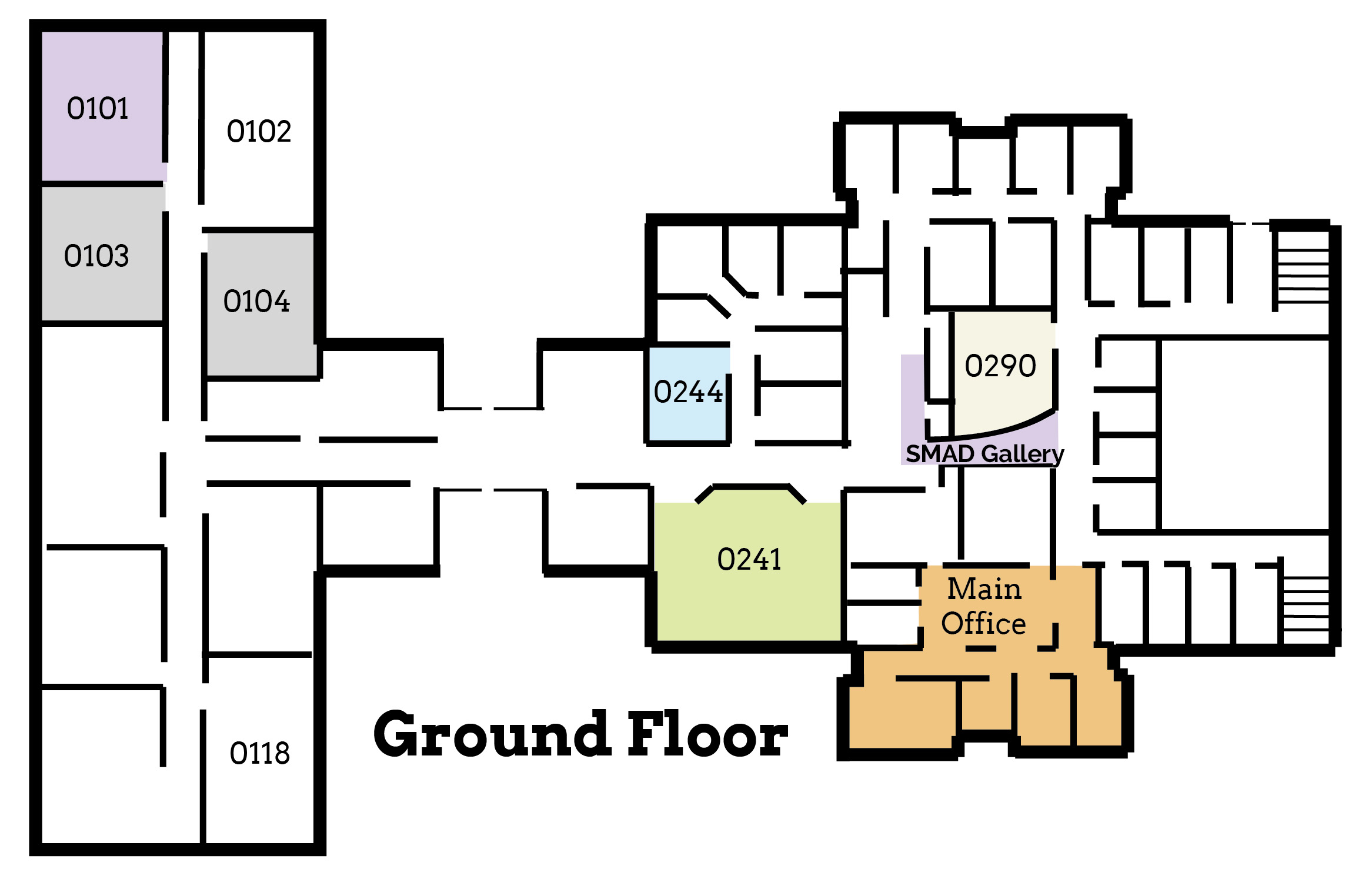 Harrison ground floor diagram