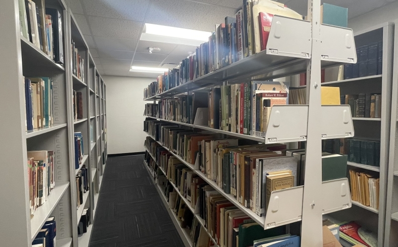 Photo of the library space