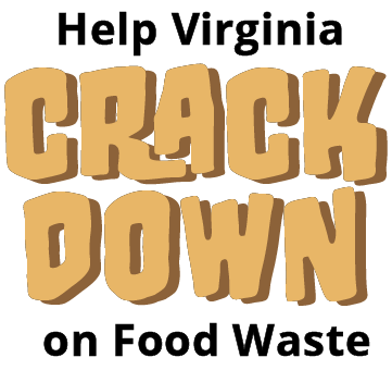 Logo for crack down on food waste program