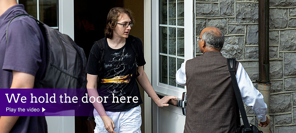 Holding the Door: A JMU Tradition
