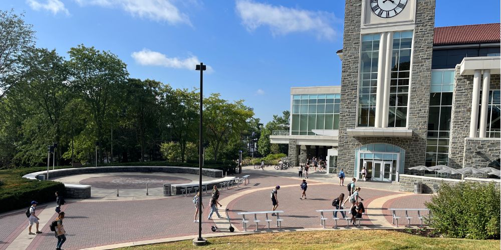 The Commons on a sunny day