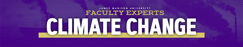 Faculty expert topic bannner - climate change
