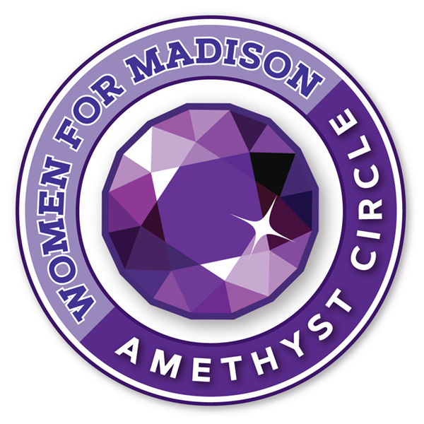 JMU-WFM Amethyst Circle logo