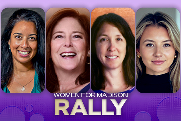 Photos of Rupa Murthy, Elizabeth Martin, Varna Swartz Redlich, Karlee Tomlinson